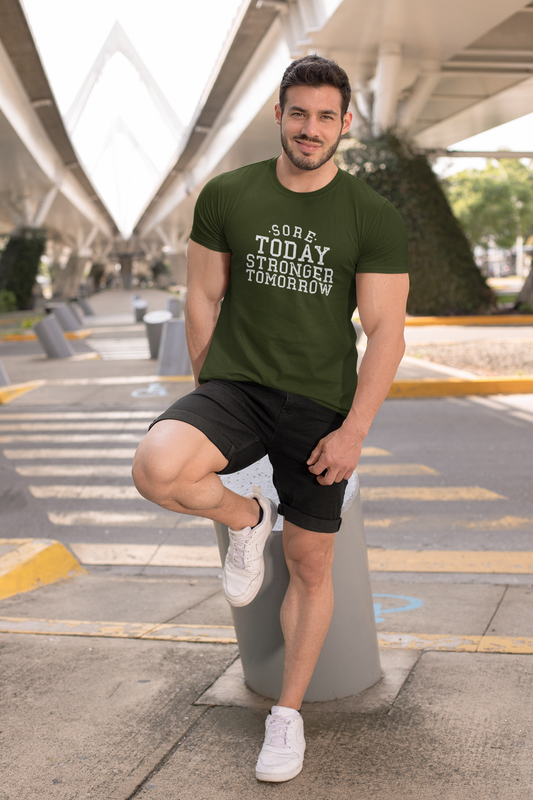 Sore Today Stronger Tomorrow - Men's Classic Crew T-Shirt