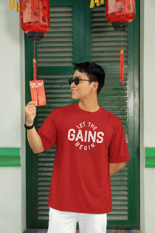 Let The Gains Begin - Oversized Classic T-Shirt