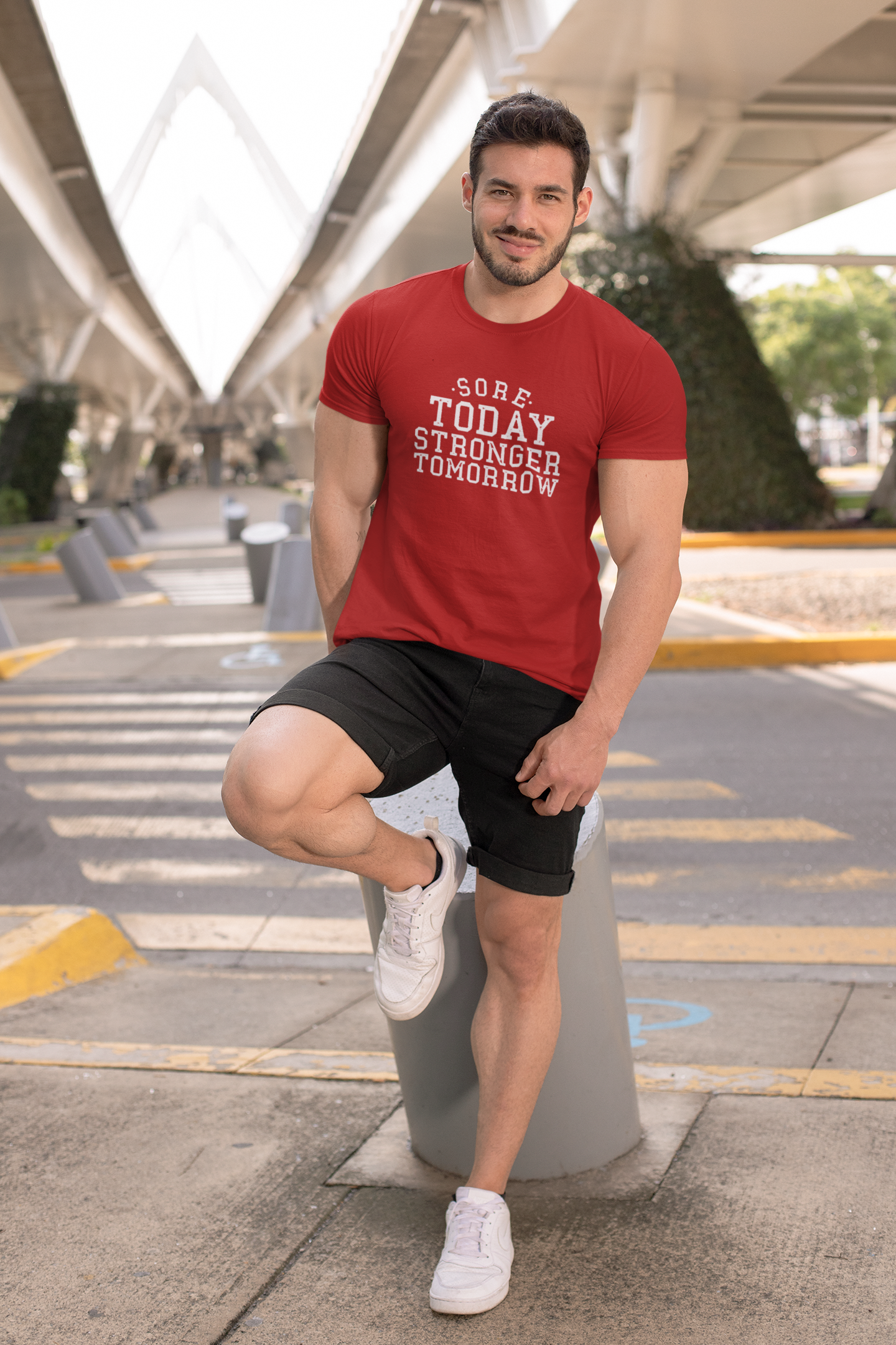 Sore Today Stronger Tomorrow - Men's Classic Crew T-Shirt