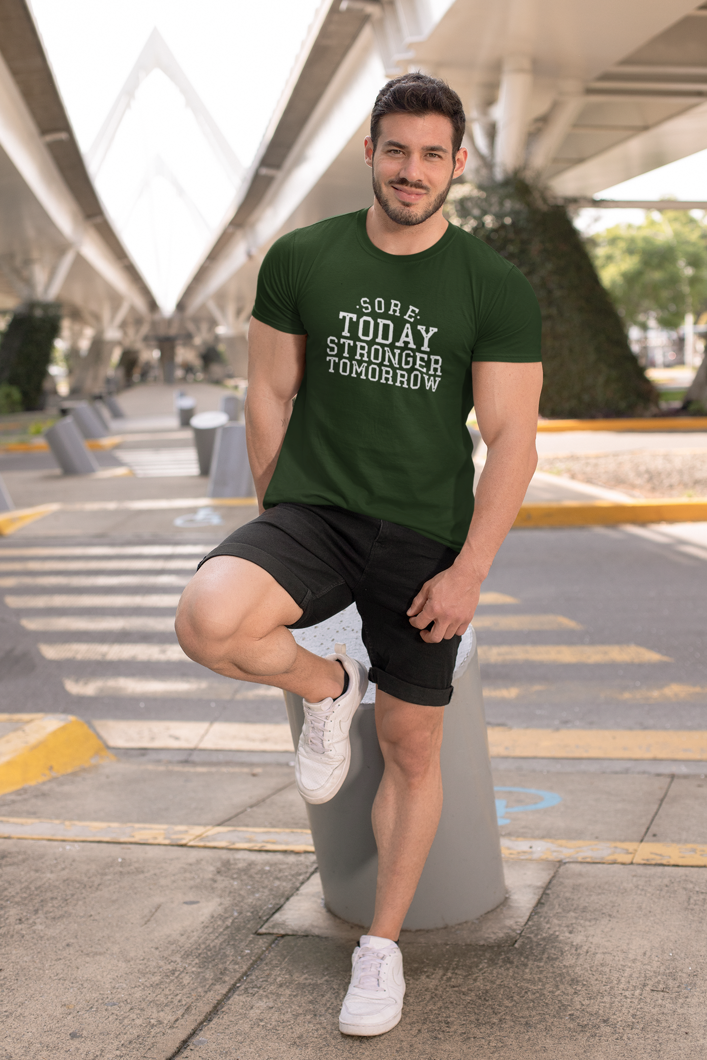 Sore Today Stronger Tomorrow - Men's Classic Crew T-Shirt